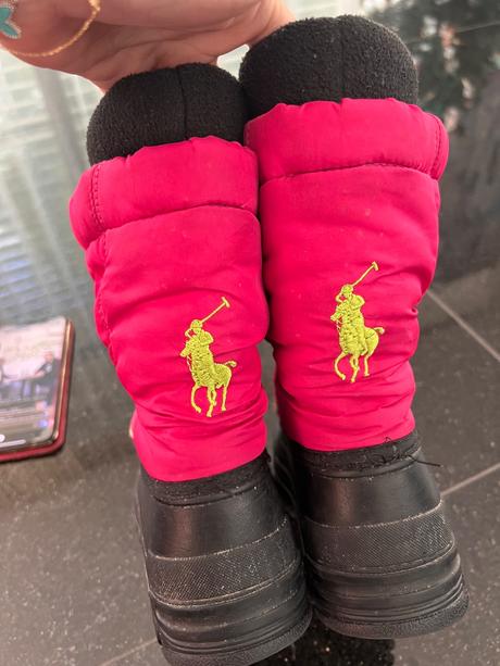 Ralph lauren dievčenské snehule vel.31, ralph lauren,31