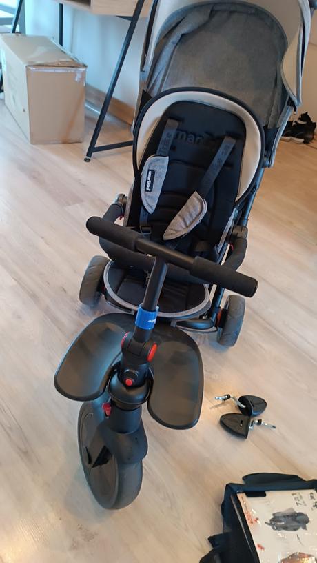 Smartrike detská skladacia trojkolka, 