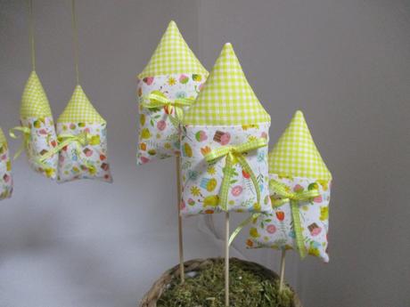 Jarné dekorácie, dve varianty, 