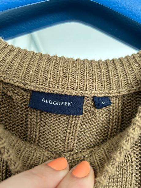 Sveter redgreen, l