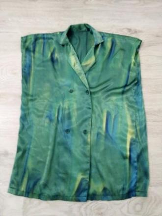 Damska satenova bluzka, xl