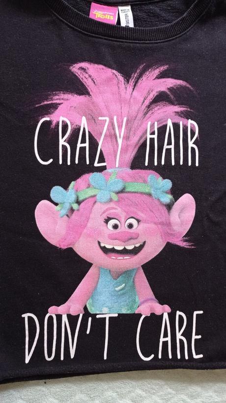 Mikina trollovia, princezná poppy, s