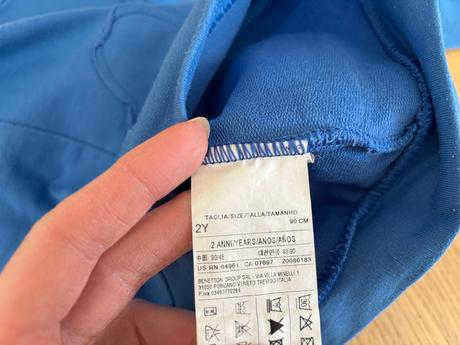 Mikina benetton s ružovým nápisom, benetton,92