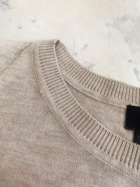 Tenší pulóvrik/over size, h&m,xs