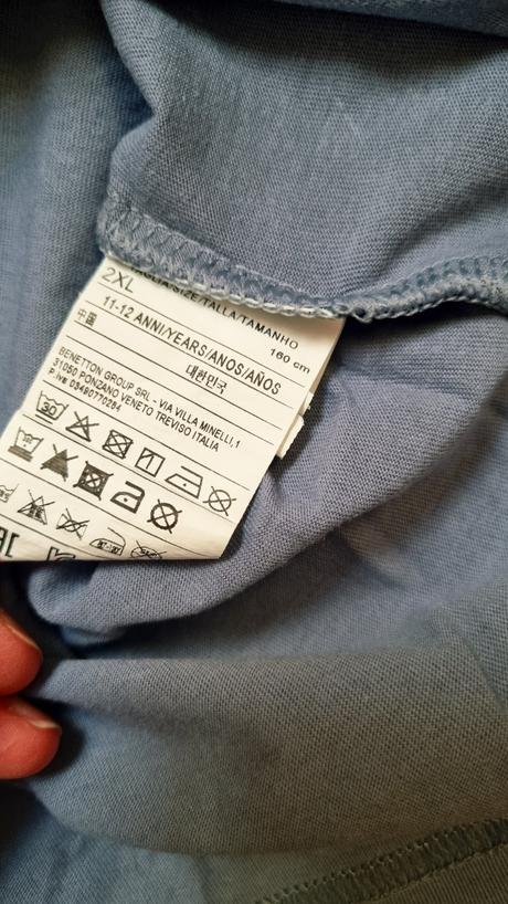 B3632 tričko, benetton,158