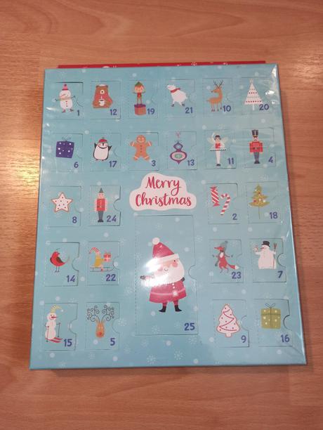 Advent calendar s gumami na gumovanie, 