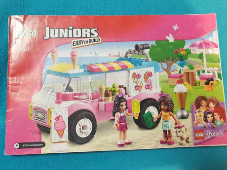 Lego juniors 10727 emma a zmrzlinárska dodávka, 