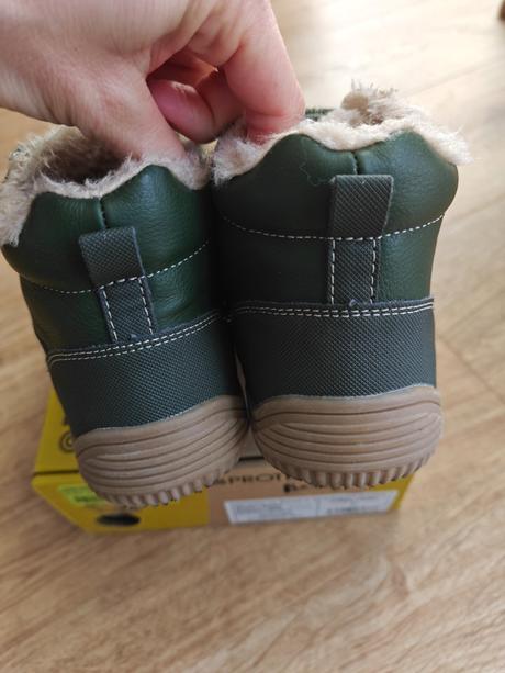 Protetika tyrel khaki zimné barefoot topánky, protetika,30