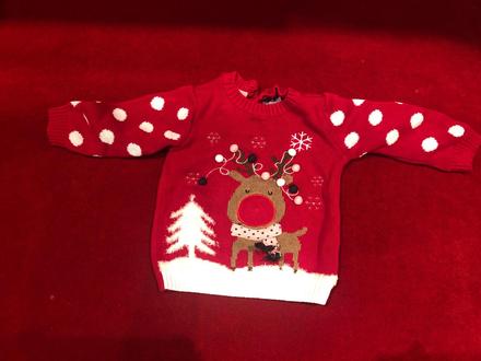 Vianočný pulóvr, f&f,80