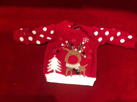 Vianočný pulóvr, f&f,80