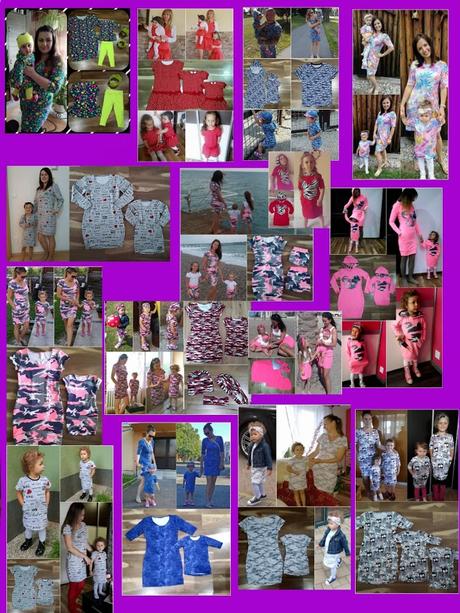 Športové šatičky alebo suknička mama a dcéra, 86 - 164