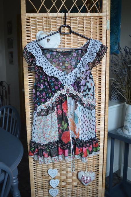 Zaujímavá šifonová blúzka, m