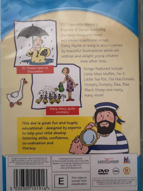 3 x dvd pre deti v anglictine (aj fimbles), 