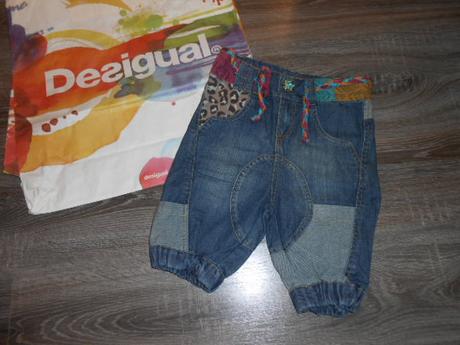 Desigual riflové kratasy č. 5/6 rokov, desigual,110