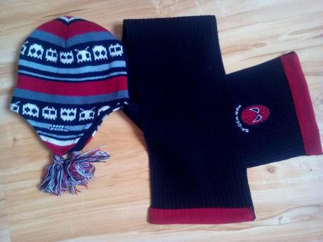 Čiapka+šál 116/122, 122