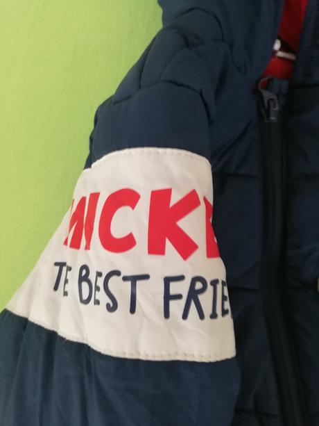 Prechodná bunda chlapčenská 98 mickey mouse, 98