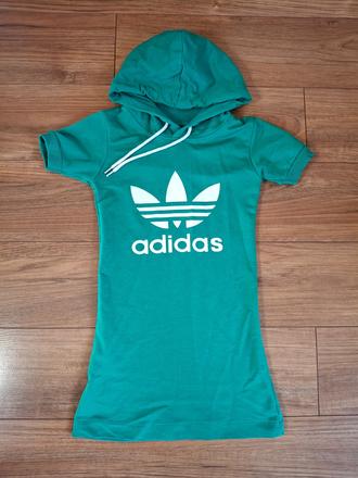 Mikinové šaty, adidas,116