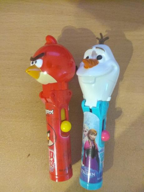Postavičky na lízatko olaf,angry birds, star wars, 