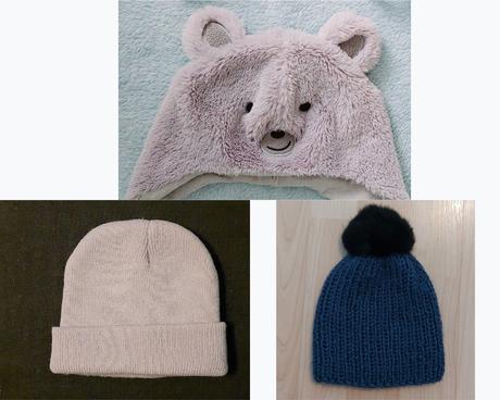 3 čiapky na pol roka až rok a pol, f&f,74