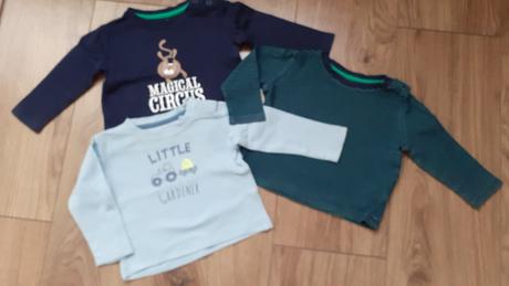 Tričká lupilu 3x s dlhým rukávom, lupilu,62