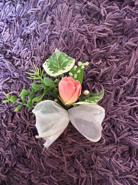 Svadobná kytica + pierko,