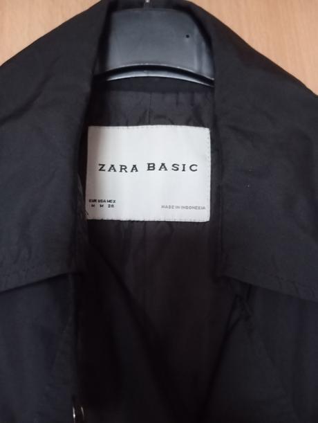Dámsky trenčkot zara basic, zara,m
