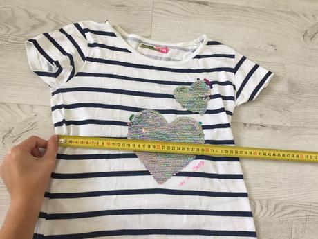 Tričko s premenlivým srdiečkom, desigual,152