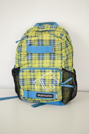 Limetkovo-tyrkysový ruksak burton, burton
