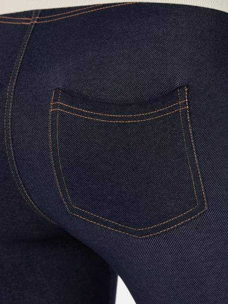 Nur die, dámske tregíny v džínsovom vzhľade xxl, xxl