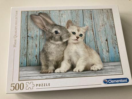 Puzzle clementoni cat&bunny, 