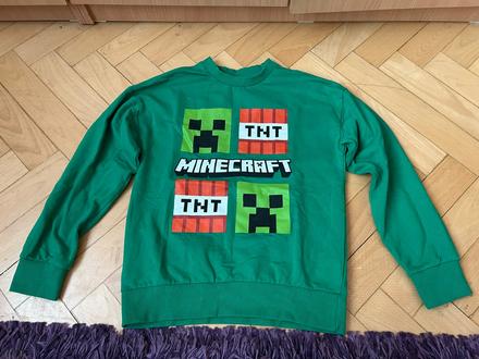 Mikina minecraft veľ. 140, sinsay,140