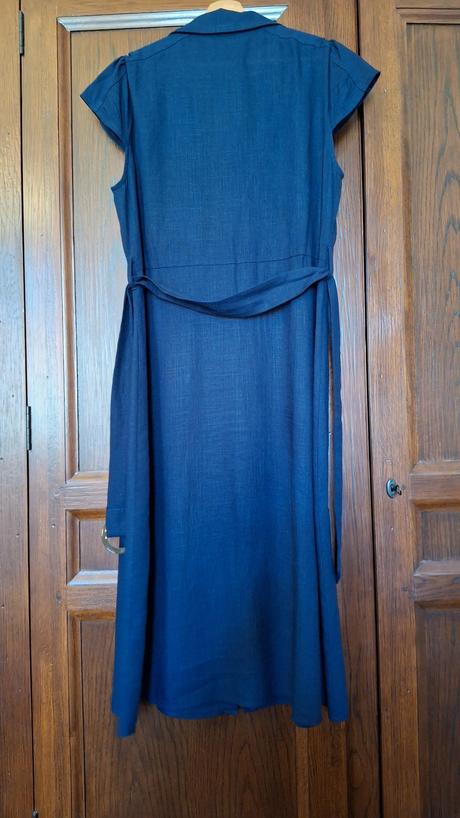 Modré šaty - l, l