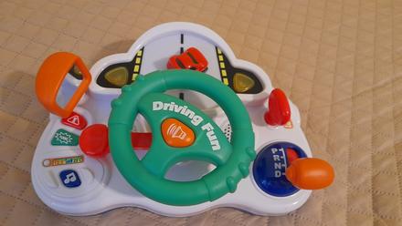 Detsky hudobny volant na baterky,