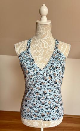 Letné tričko s kvietkami, m, m