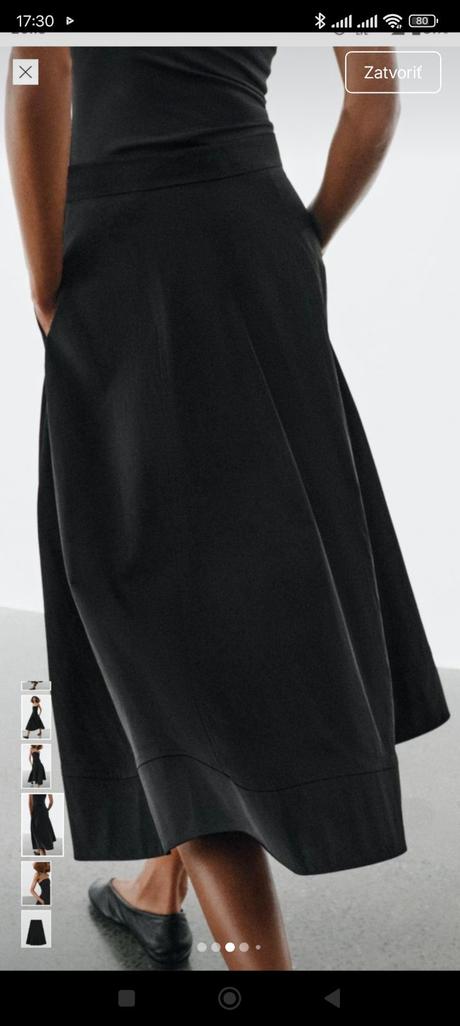 Krásna sukňa zara s, zara,s