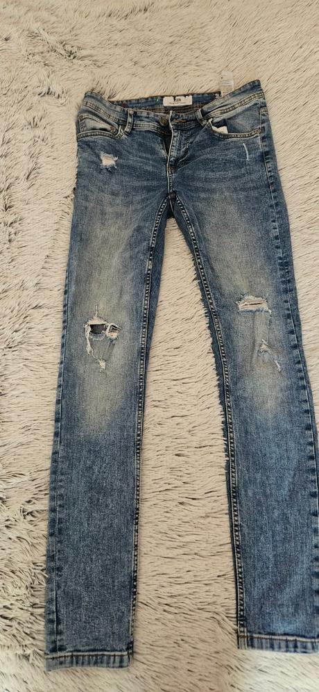 Chlapčenské rifle 31/32, fishbone,xs