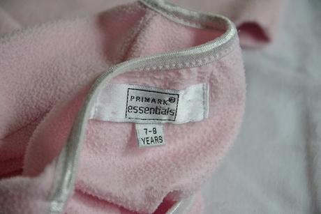 Flisova supravka - pyzamko, primark,128