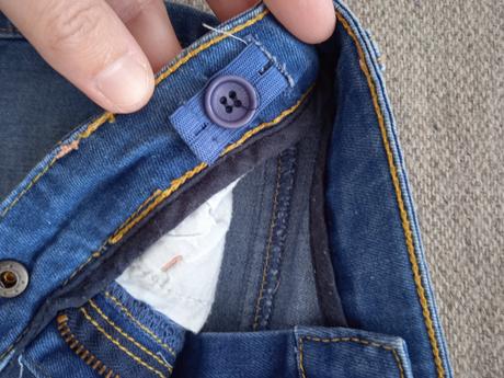 Detská rifľová sukňa, primigi,98