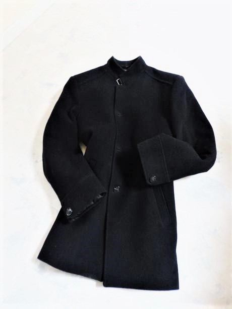 Luxusný pánsky vlnený 3/4 kabát, xl