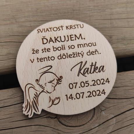 Magnetky na krst, 