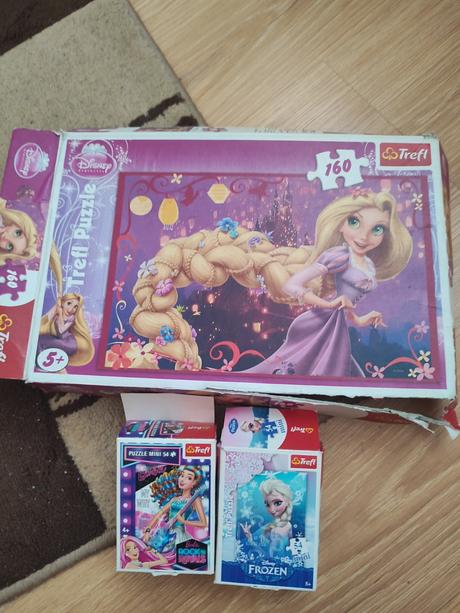 3 puzzle - cena spolu,