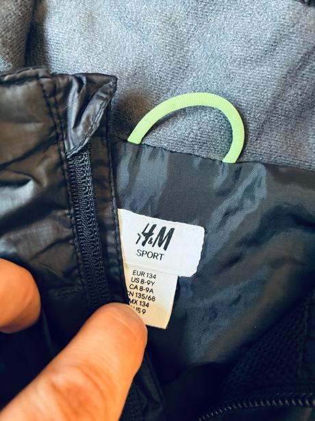 Prechodná šušťaková bunda, h&m,134