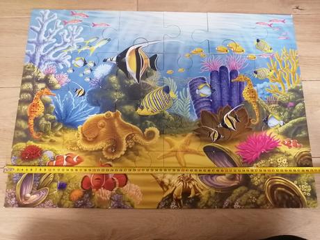 Veľké puzzle 24 dielikov pod hladinou, 