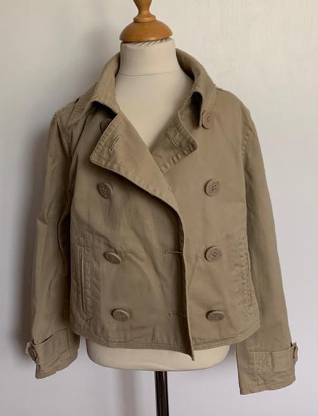 Ralph laurent hnedý krátky kabátik, ralph lauren,140