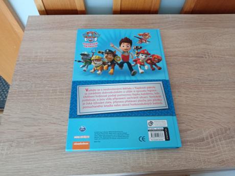 Kniha tlapková patrola-5 minutove pohadky, 