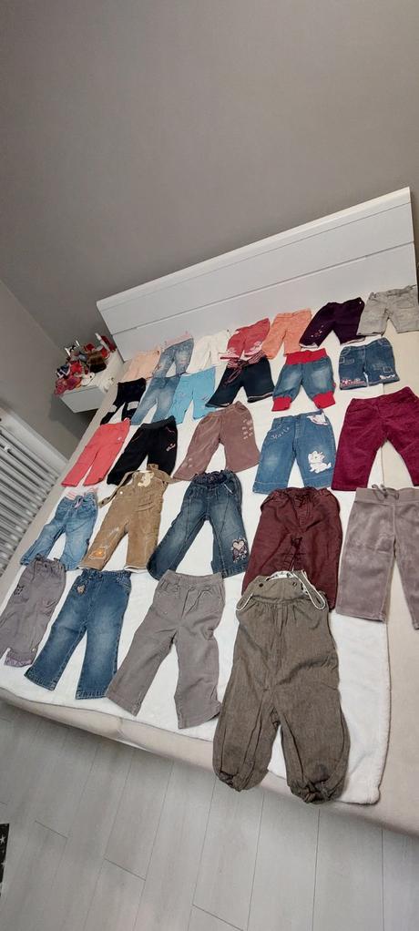 Nohavice rifle...od 56 po 84, h&m,56