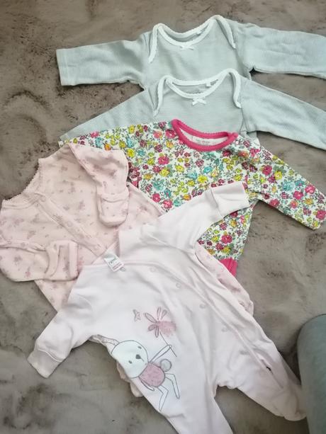 Balíček pre dievčatko next - body, dupačky, 50–62