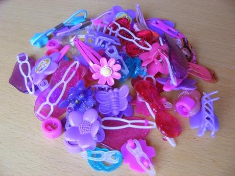 Mix do vlasov - čelenky, gumičky, sponky...,