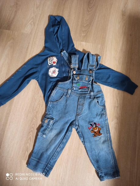 Rifle na traky + mikinka, 92