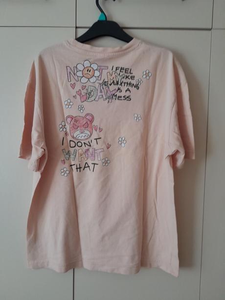 Bavlnené tričko, bershka,m